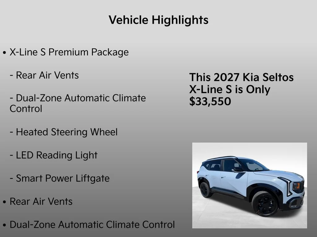 New 2027 Pale Gray Kia X-Line S image 32