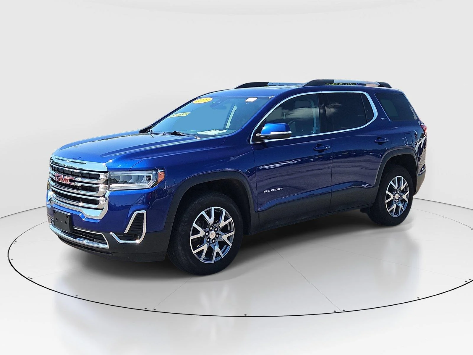 Used 2023 ULTRA BLUE METALLIC GMC SLT image 2