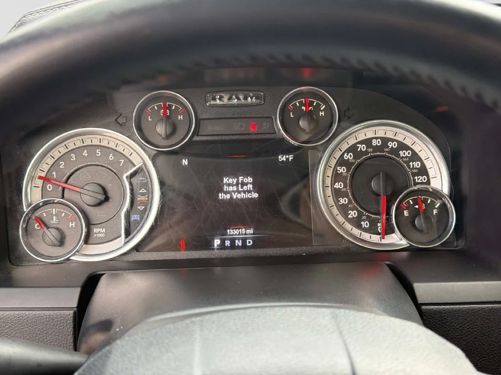 Used 2015 Brilliant Black Crystal Pearlcoat Ram Sport image 30