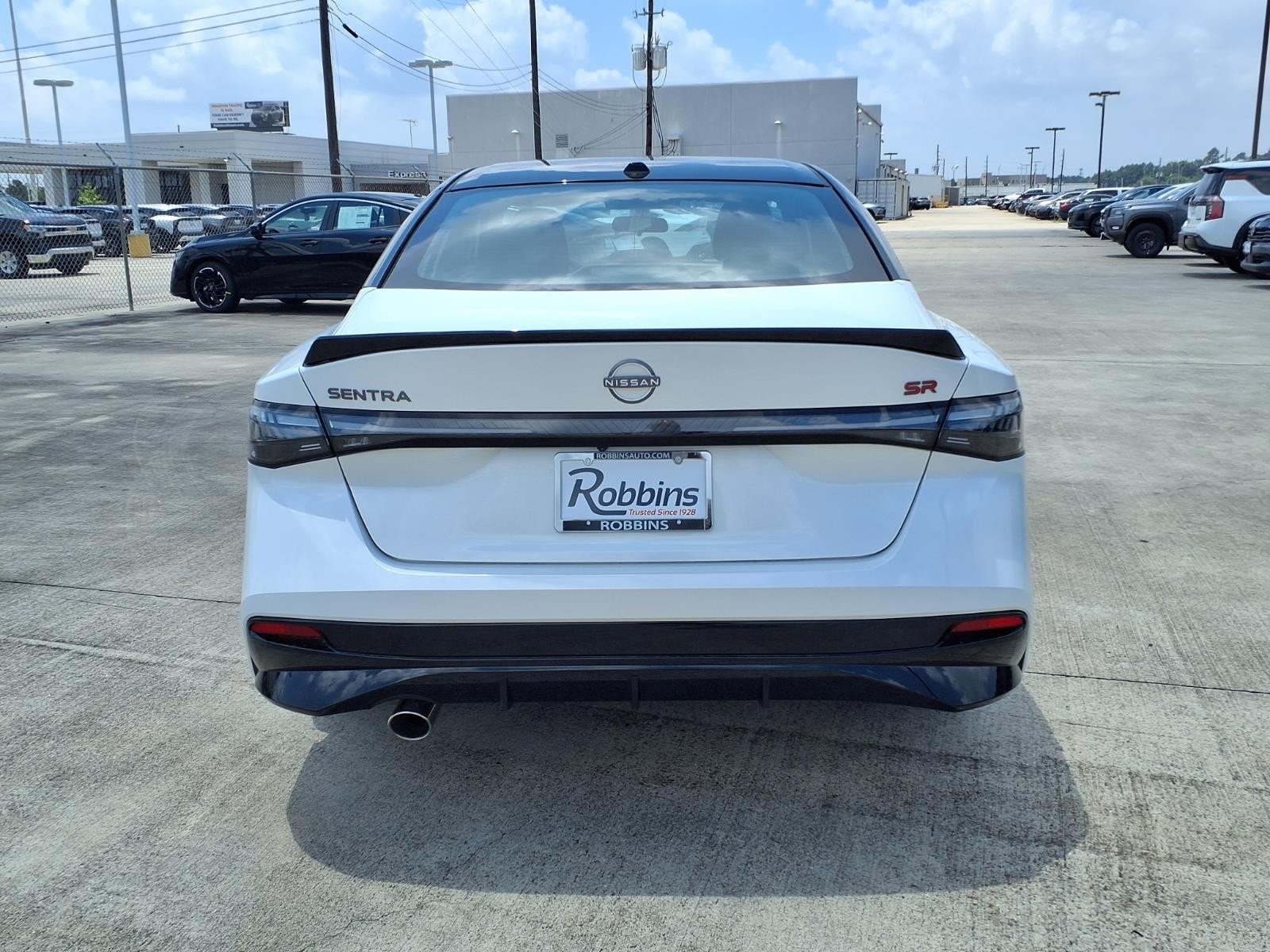 2026 Nissan Sentra SR White at Robbins Nissan
