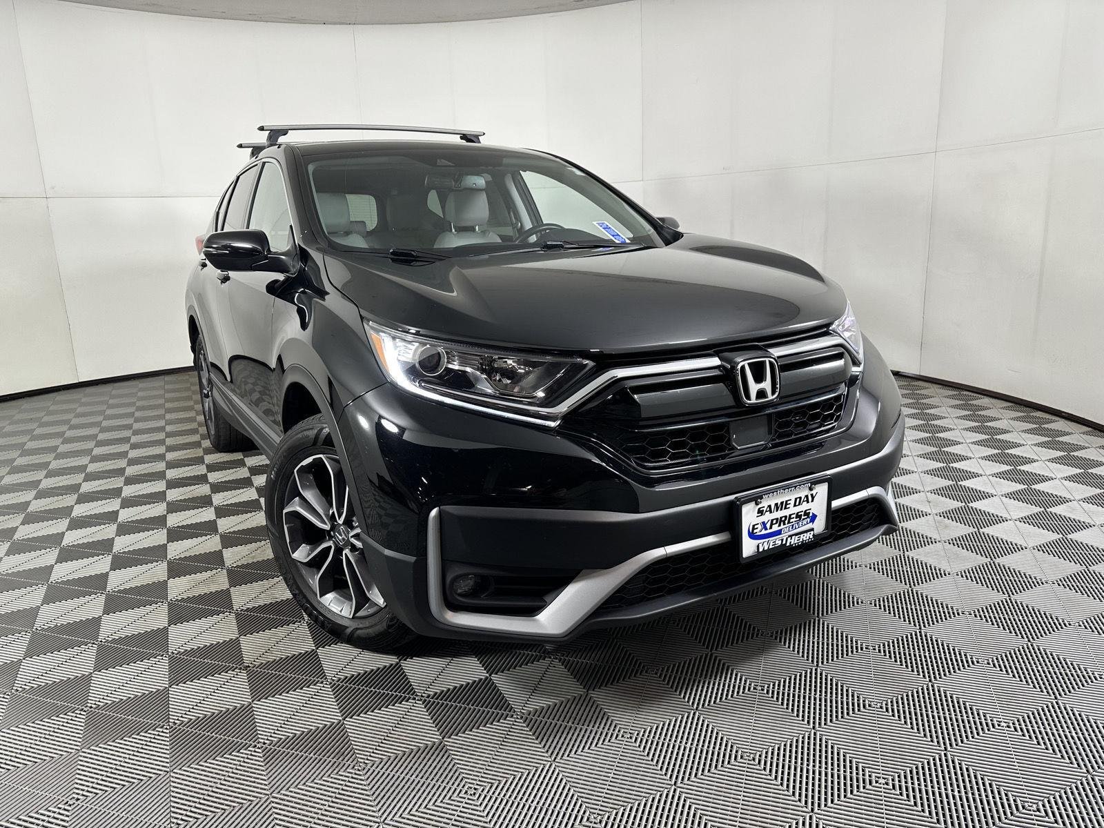 Used 2022 Crystal Black Pearl Honda EX-L image 22