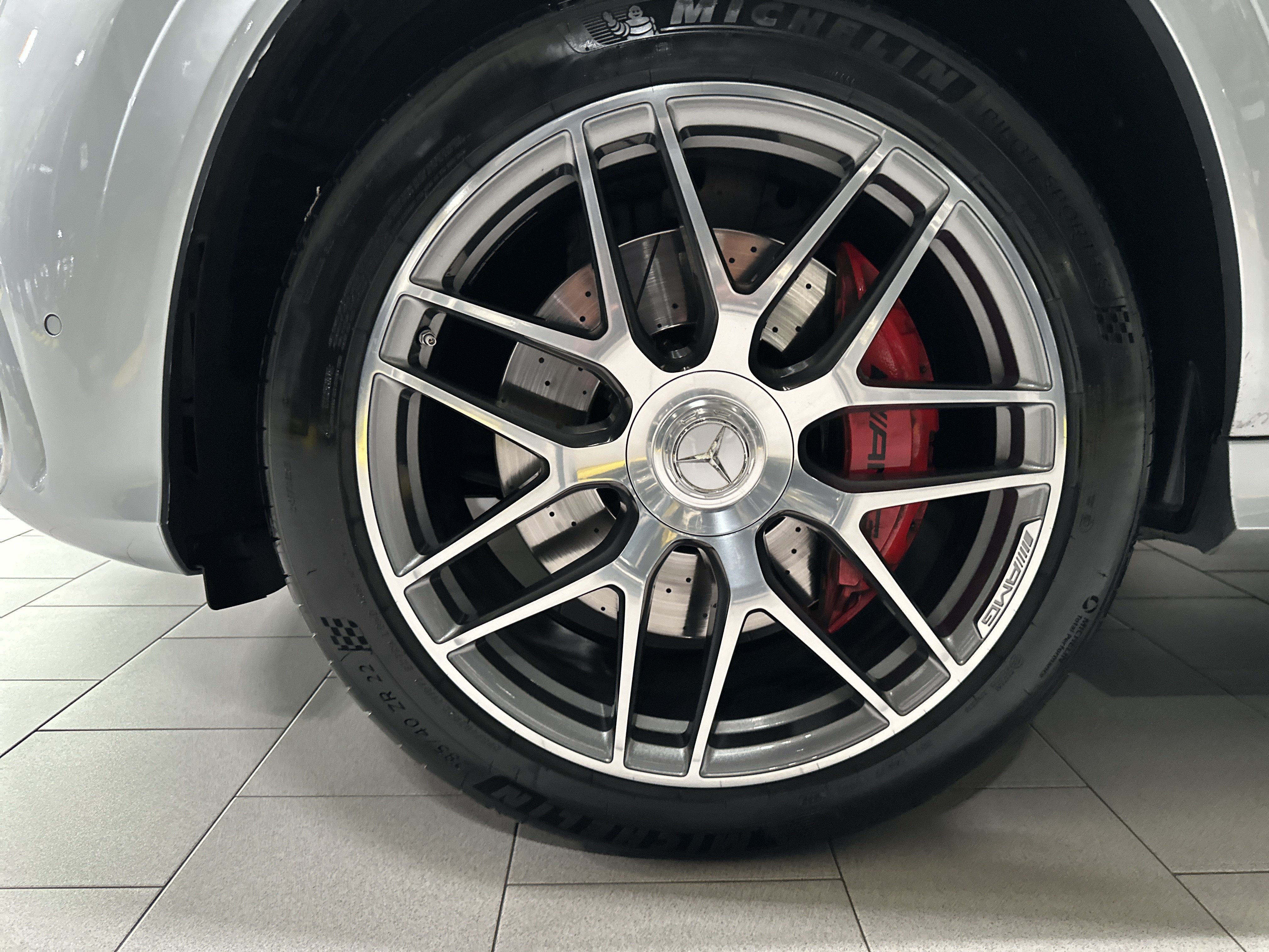Certified Used 2024 Cirrus Silver Metallic Mercedes-Benz AMG® GLE 63 S image 11