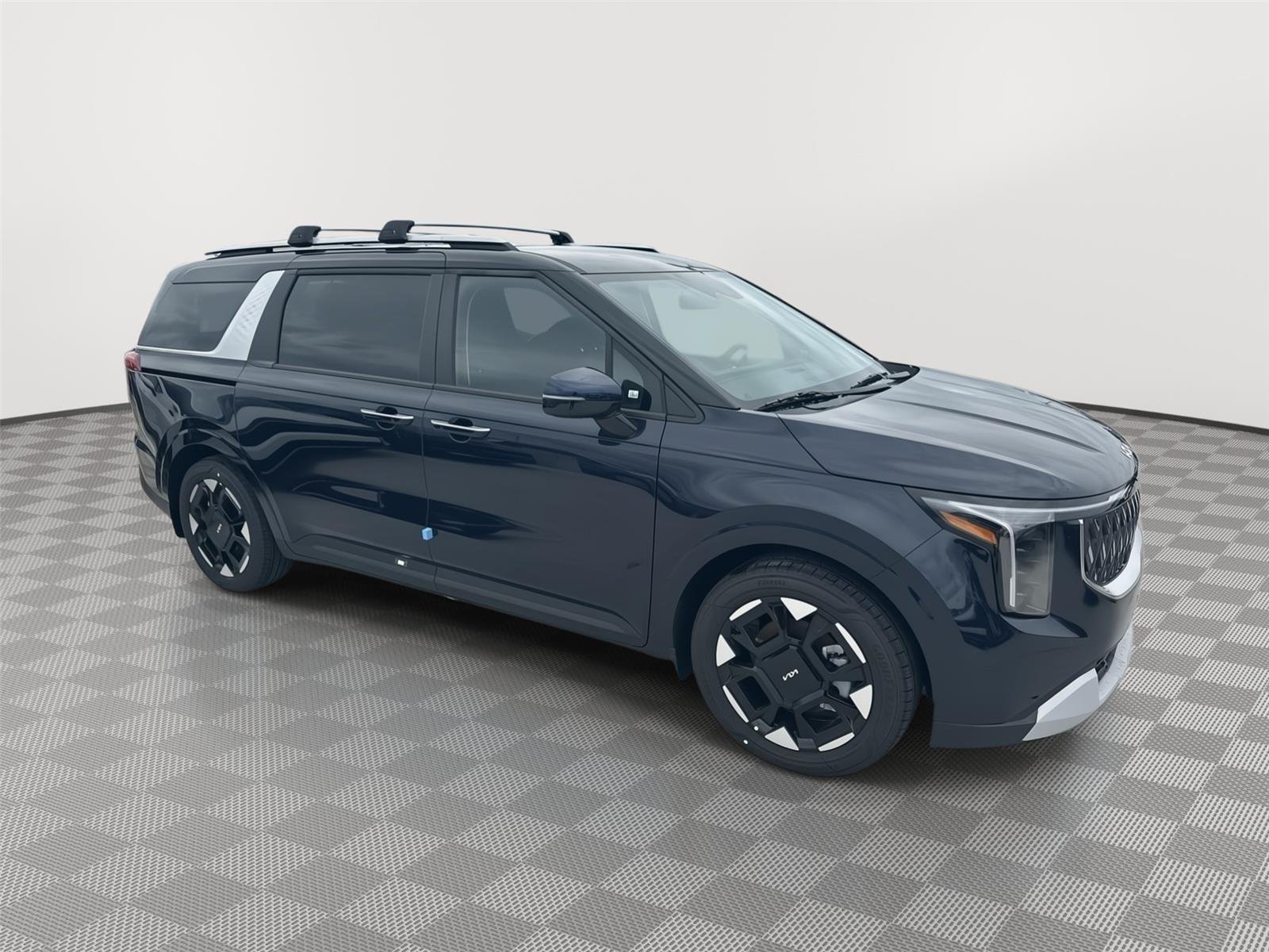 New 2026 Deep Chroma Blue Kia EX image 3