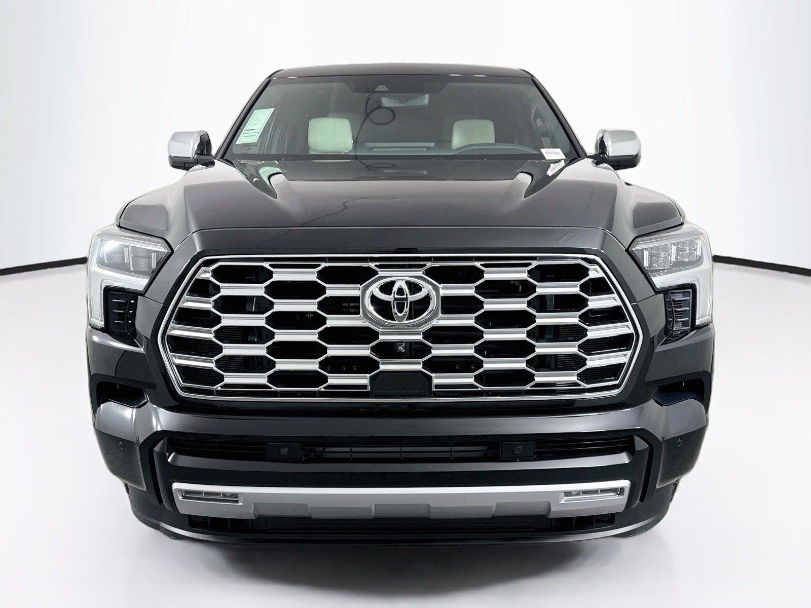Used 2025 Midnight Black Metallic Toyota Capstone image 9