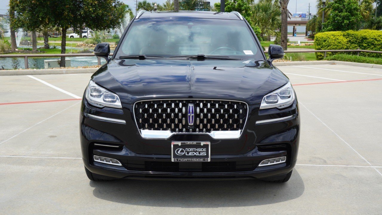 Used 2021 Lincoln Aviator Grand Touring with VIN 5LMYJ8XY2MNL00246 for sale in Spring, TX