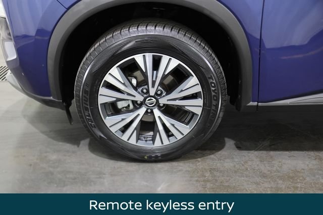 Certified Used 2021 Blue Nissan SV image 6