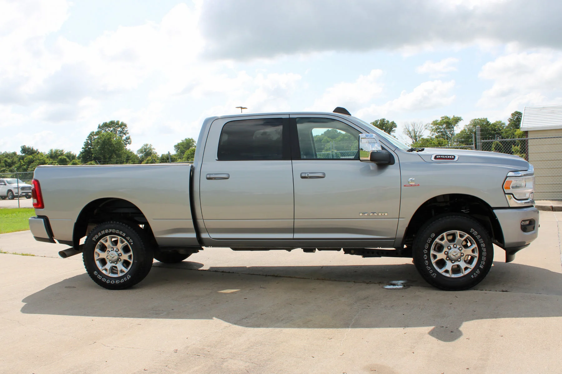 Used 2024 Billet Silver Metallic Clearcoat Ram Laramie 4x4 Crew Cab 6