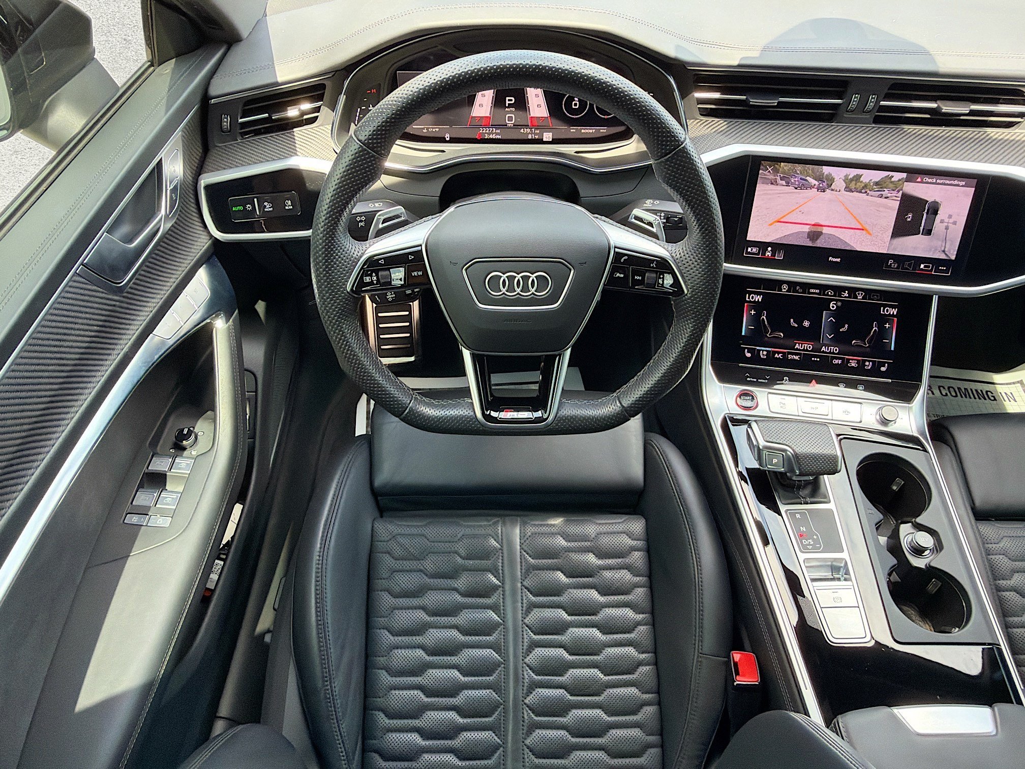 Used 2024 Black Audi performance image 16