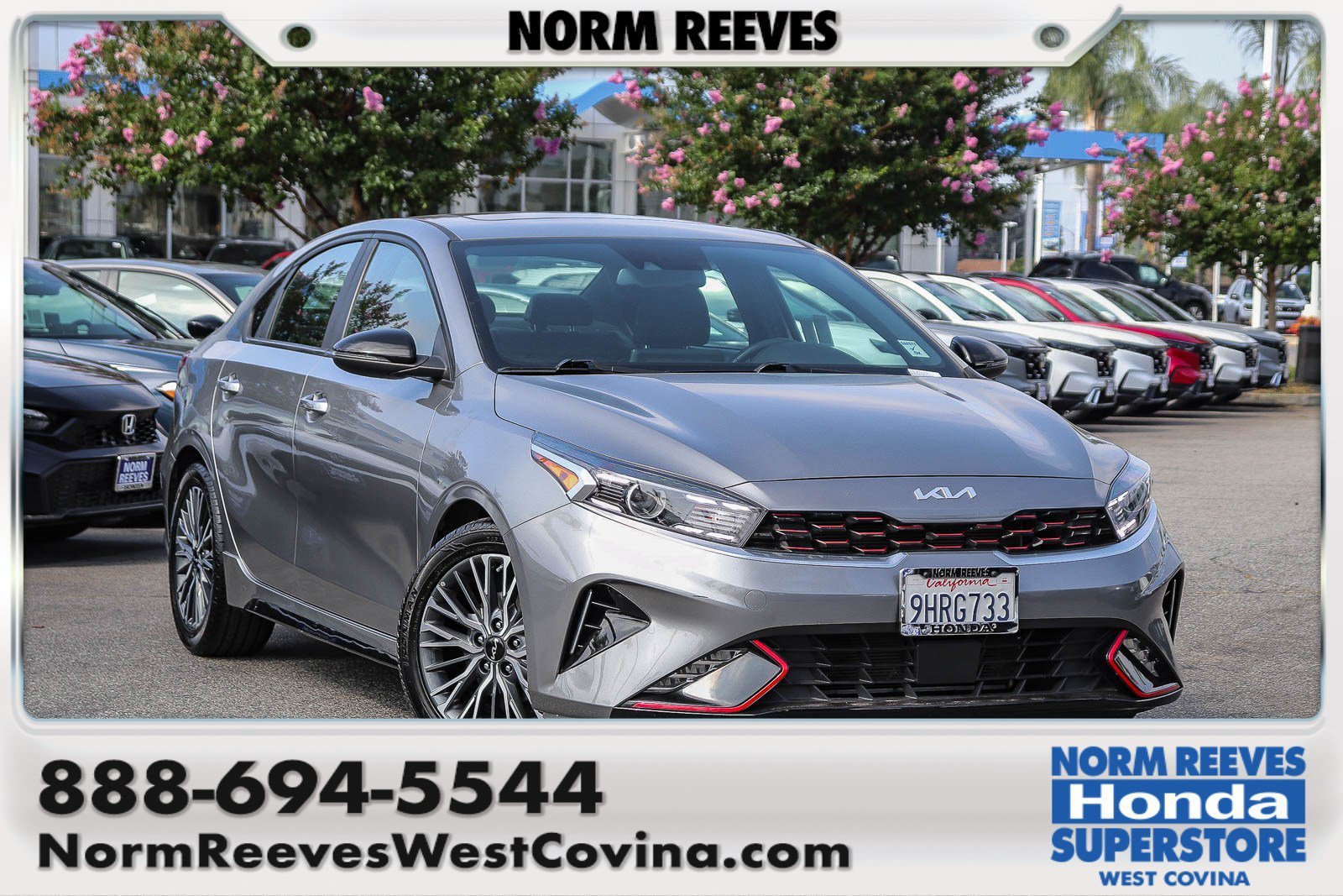 Used 2023 Steel Gray Kia GT-Line image 1