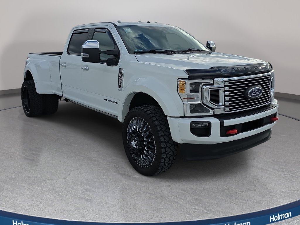 Used 2021 White Metallic Ford Platinum image 8