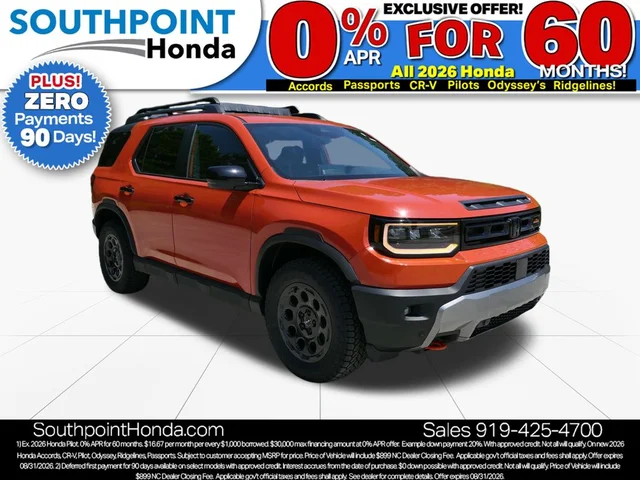 2026 Honda Passport TrailSport Blackout