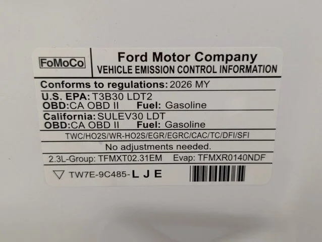 New 2026 Oxford White Ford Big Bend® image 58