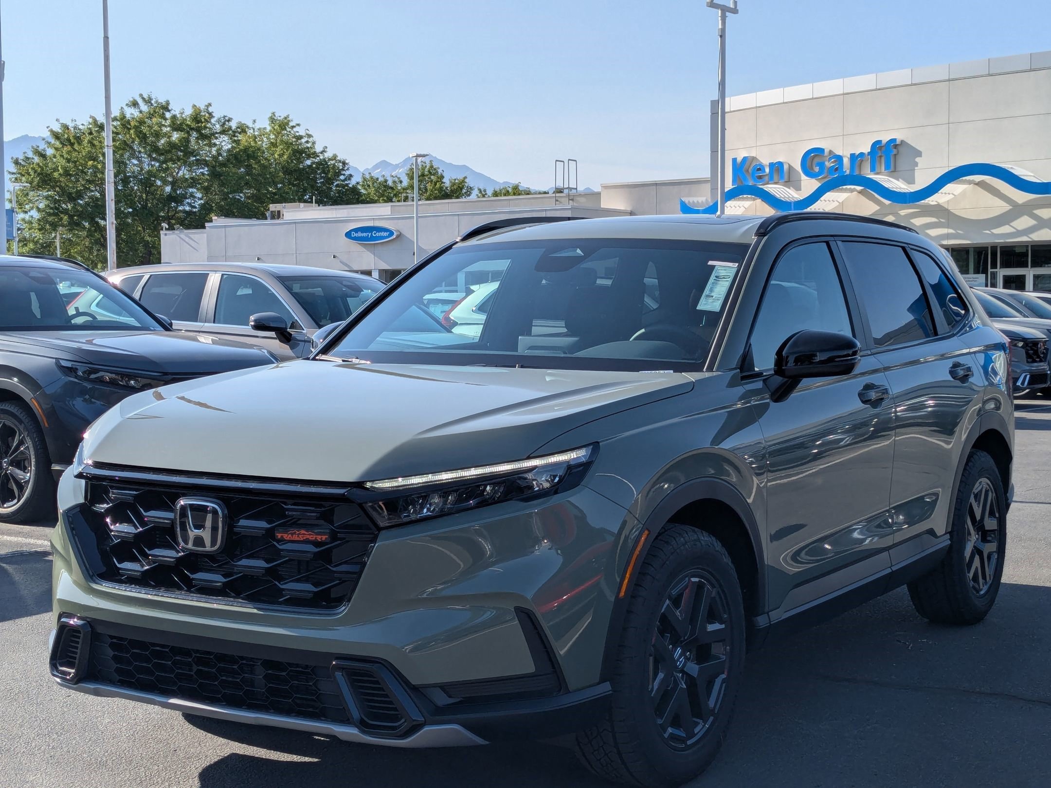 New 2026 Ash Green Metallic Honda TrailSport image 8