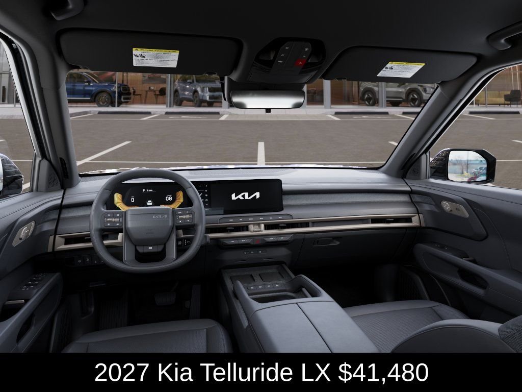 New 2027 Ebony Black Kia LX image 14