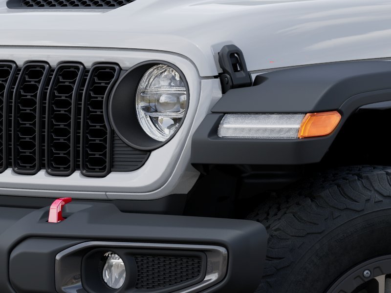 New 2026 Bright White Clear-Coat Exterior Paint Jeep Rubicon image 6