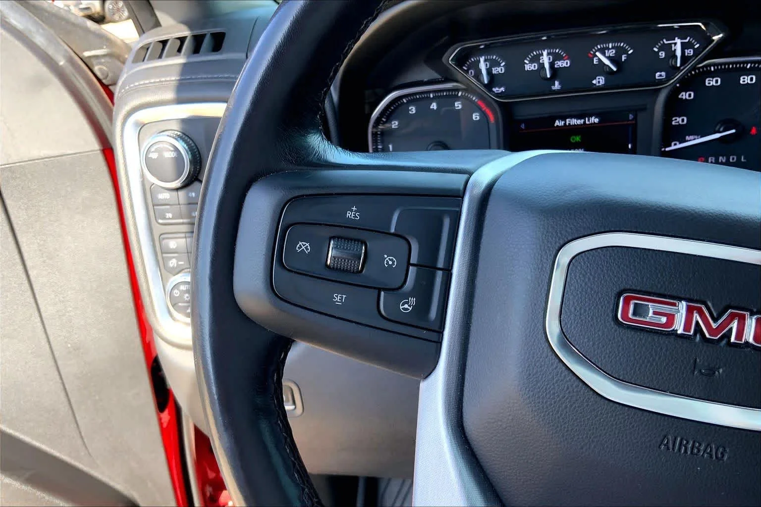 Used 2022 Cardinal Red GMC SLT image 23