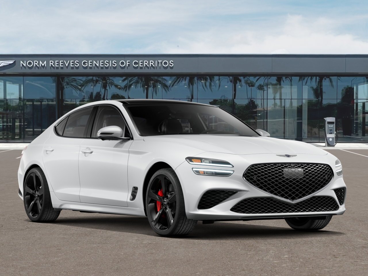 New 2026 Alta White Genesis 3.3T SPORT PRESTIGE image 2