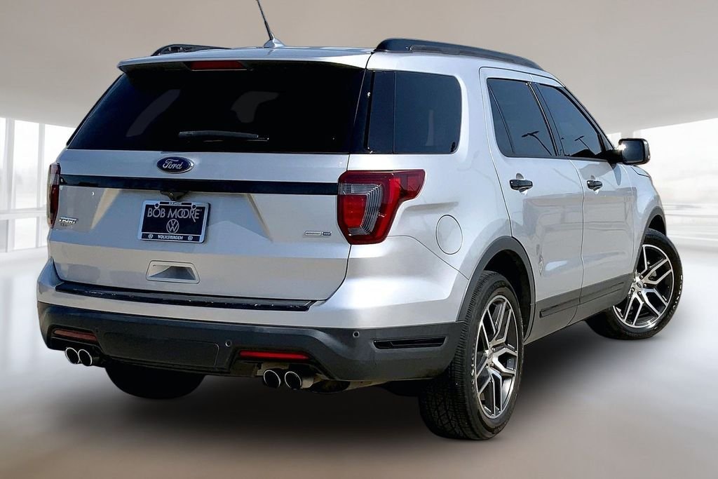 Used 2018 Ingot Silver Ford Sport image 2