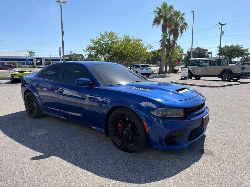 Used 2022 Blue Dodge SRT Hellcat Widebody image 3