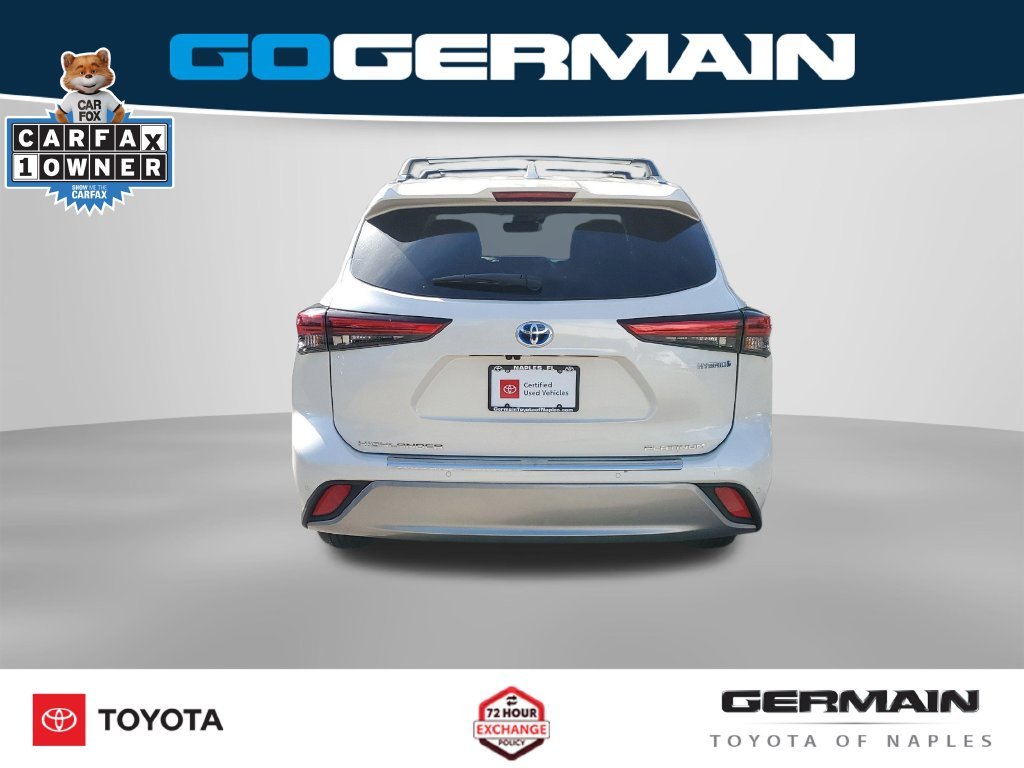 Certified Used 2021 White Toyota Platinum image 11