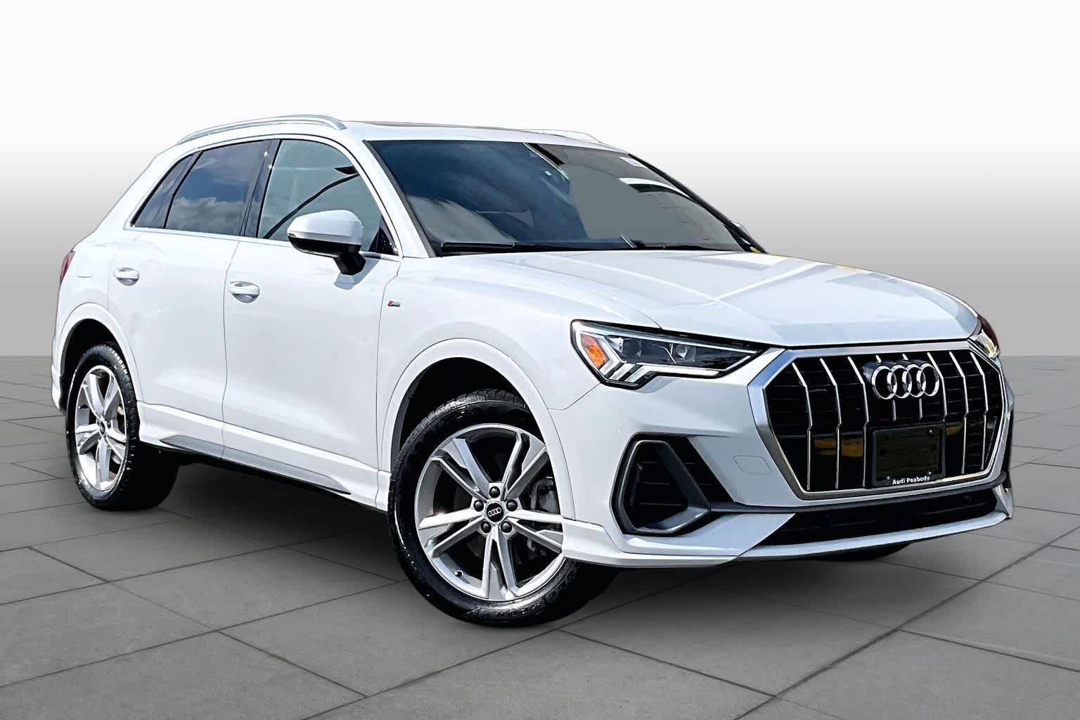 Used 2023 Glacier White Metallic Audi S line Premium Plus image 3