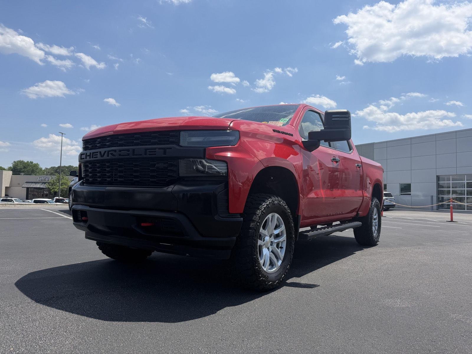 Used 2021 Red Hot Chevrolet Work Truck image 3