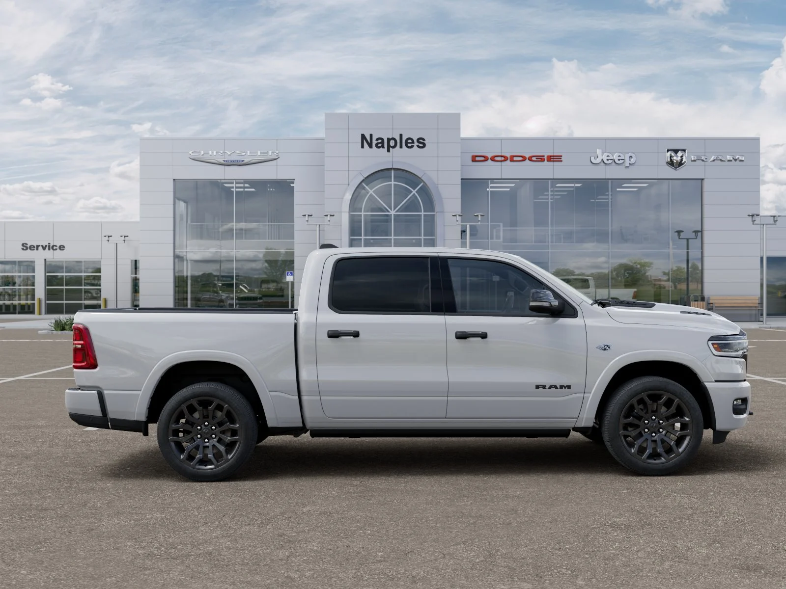 New 2026 Bright White Clear-Coat Exterior Paint RAM Limited image 47