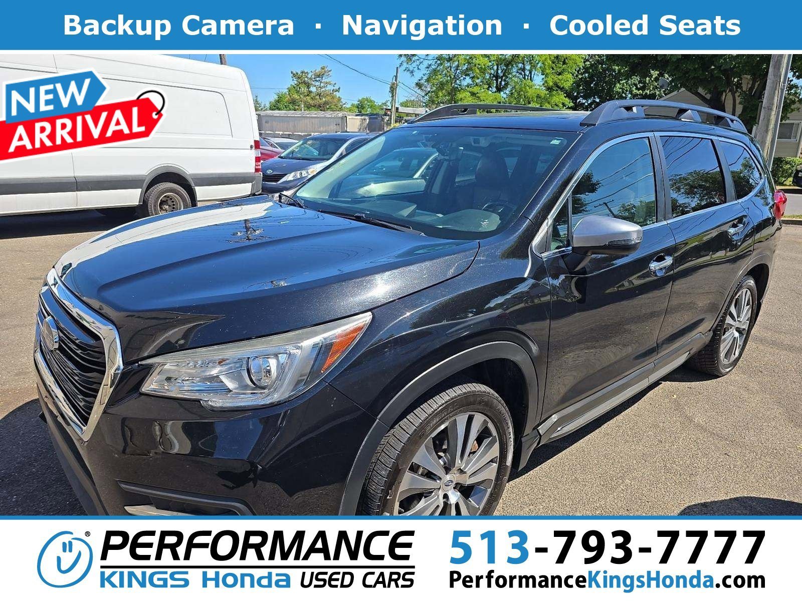 Used 2019 Crystal Black Silica Subaru Touring image 1