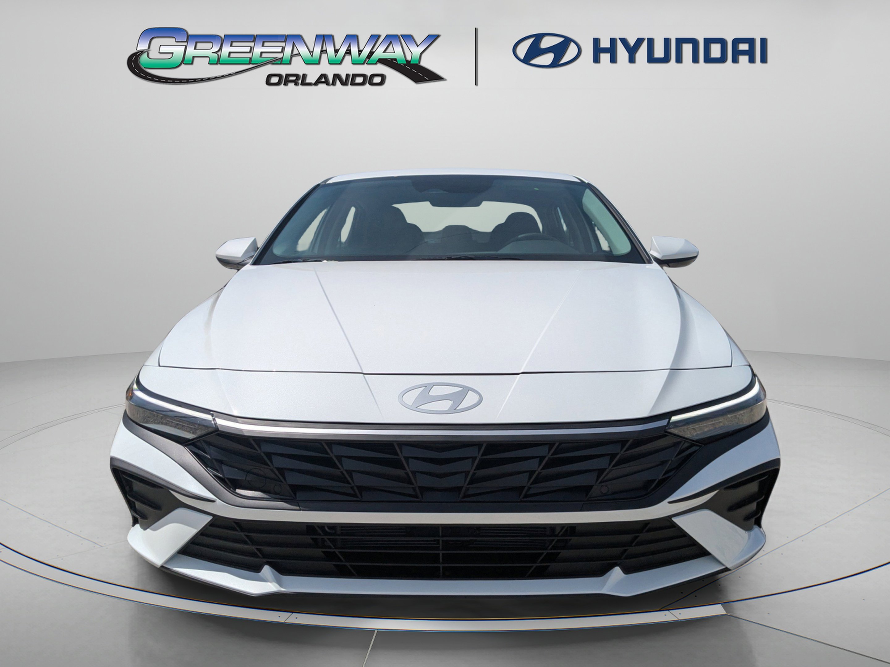 New 2026 Serenity White Hyundai Blue image 3