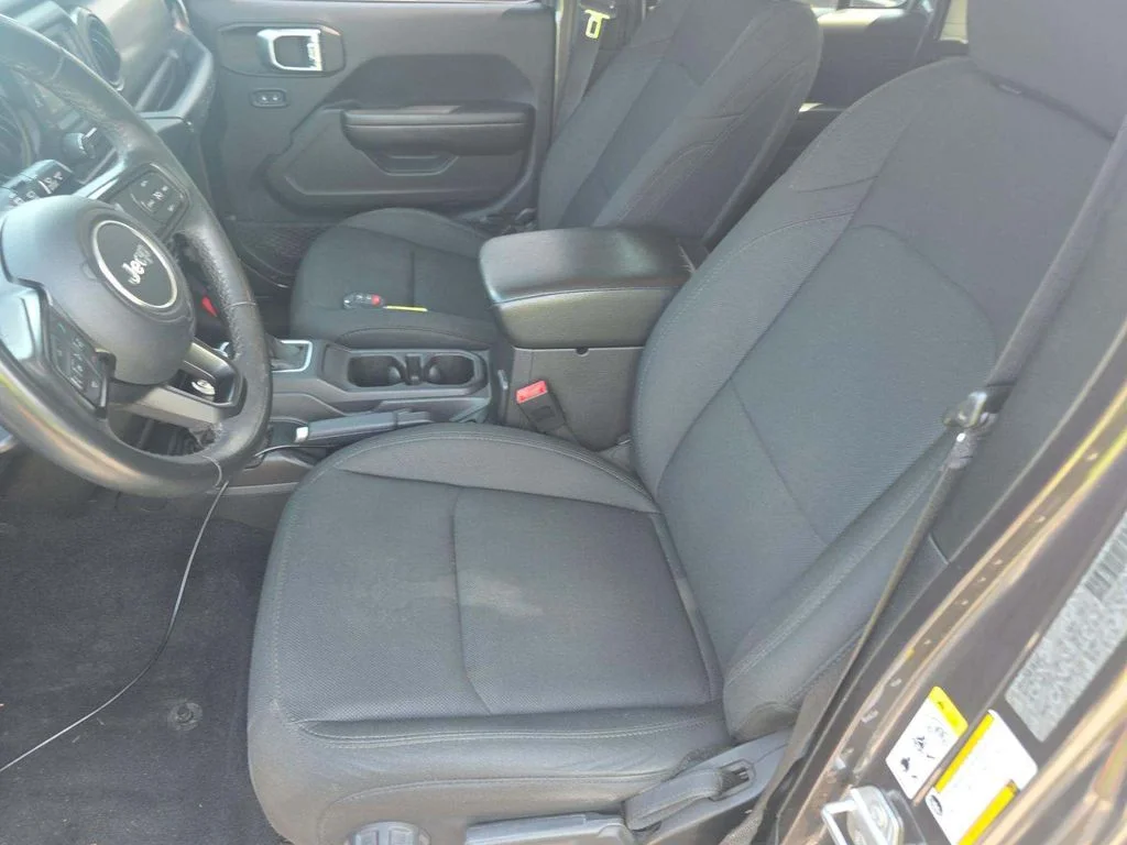 Certified Used 2019 Gray Jeep Unlimited Sport S image 2
