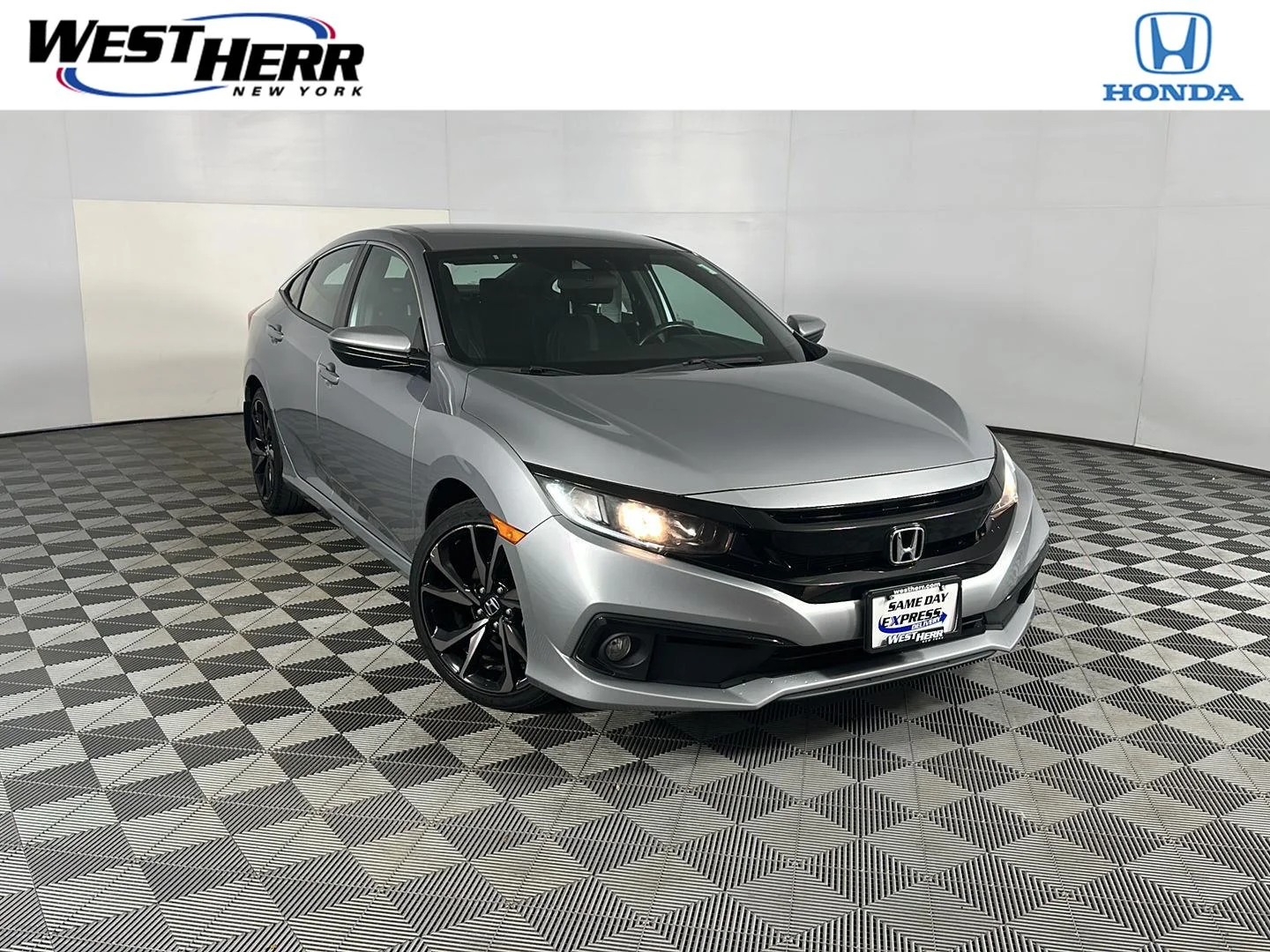 Used 2019 Lunar Silver Metallic Honda Sport image 1