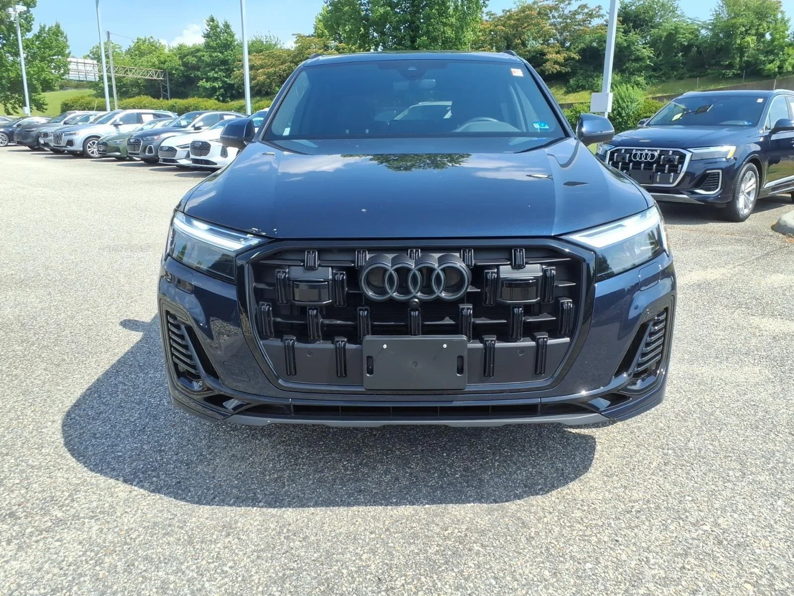 Used 2025 Waitomo Blue Metallic Audi Premium Plus image 2