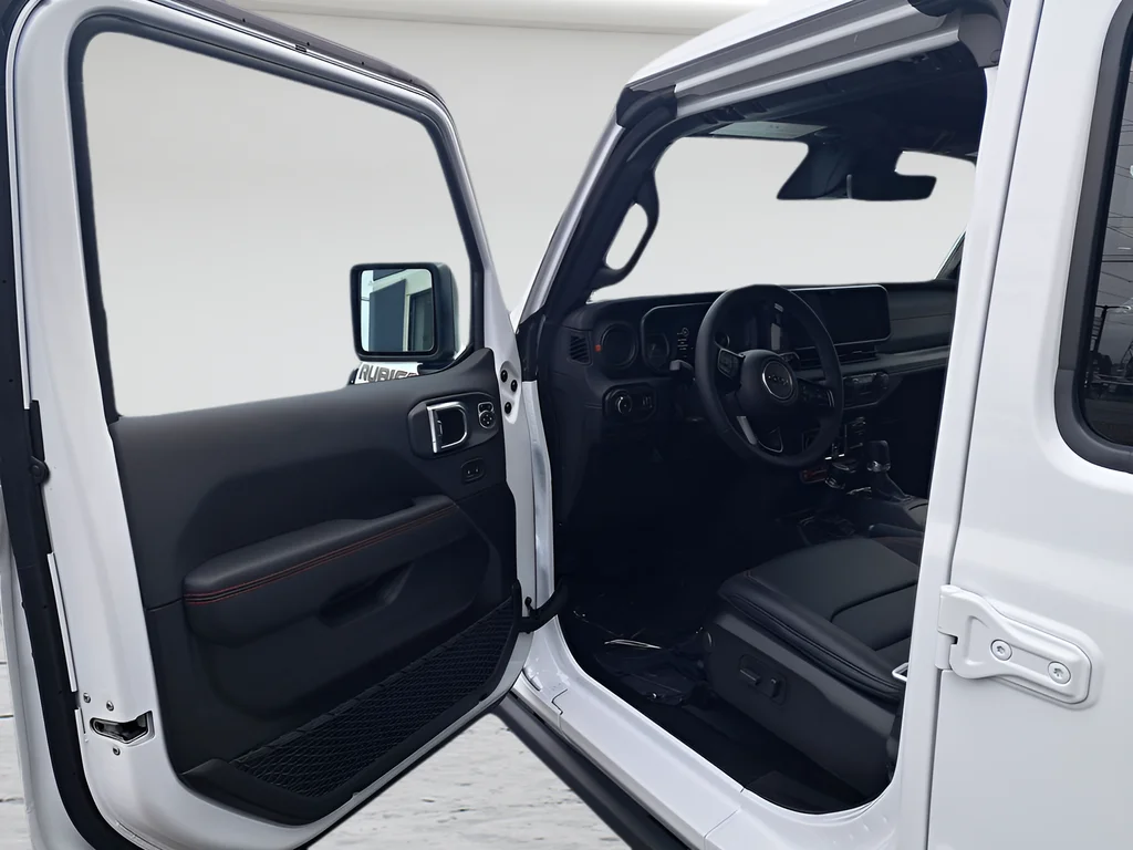 New 2026 Bright White Clear-Coat Exterior Paint Jeep Rubicon X image 10