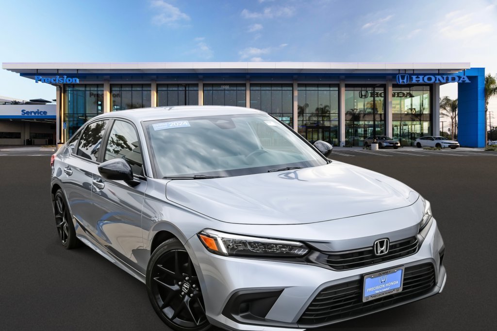 Certified Used 2024 Lunar Silver Metallic Honda 2.0L 4D SPORT image 1