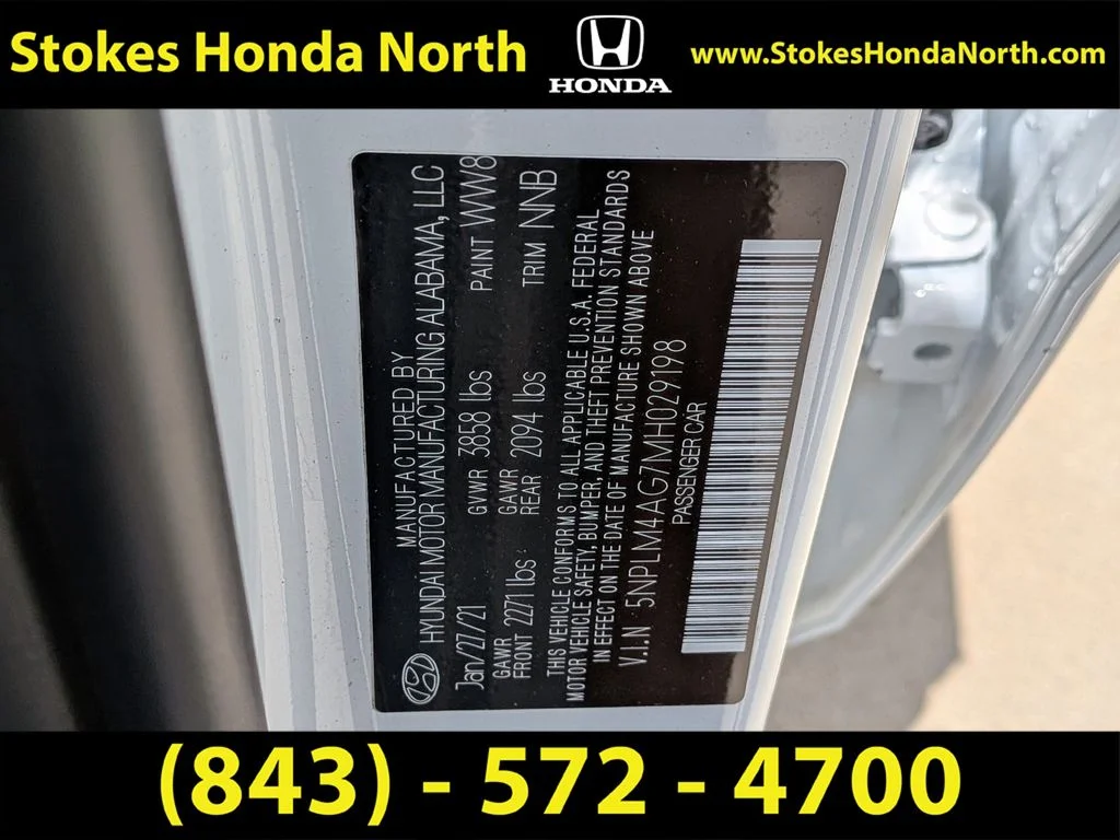 Used 2021 Gray Hyundai SEL image 6
