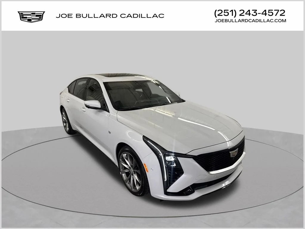 New 2026 Vibrant White Cadillac Sport image 1