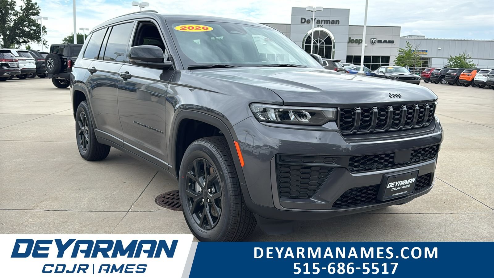 New 2026 Baltic Gray Metallic Clear-Coat Exterior Paint Jeep Altitude image 1