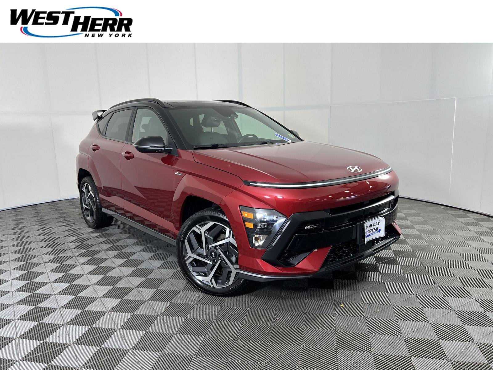 Used 2024 Ultimate Red Metallic w/Black Roof Hyundai N Line image 1