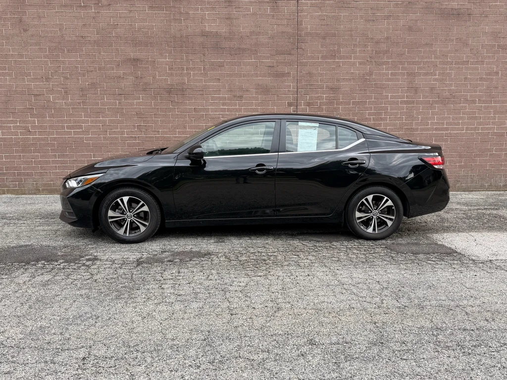 Used 2023 Super Black Nissan SV image 2