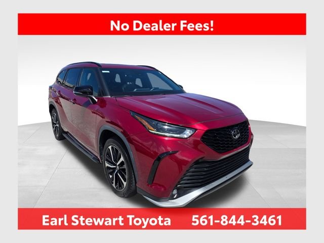 Certified Used 2022 Red Toyota XSE image 1