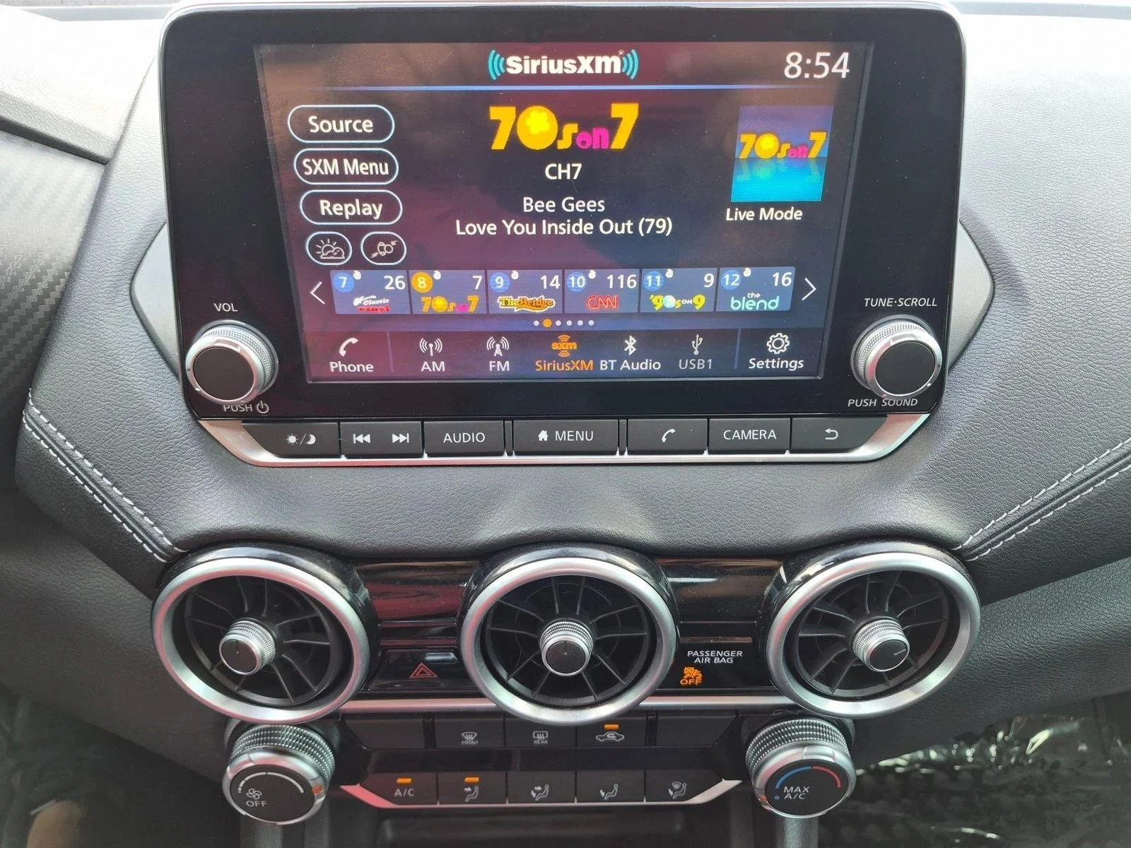Used 2022 Super Black Nissan SV image 12