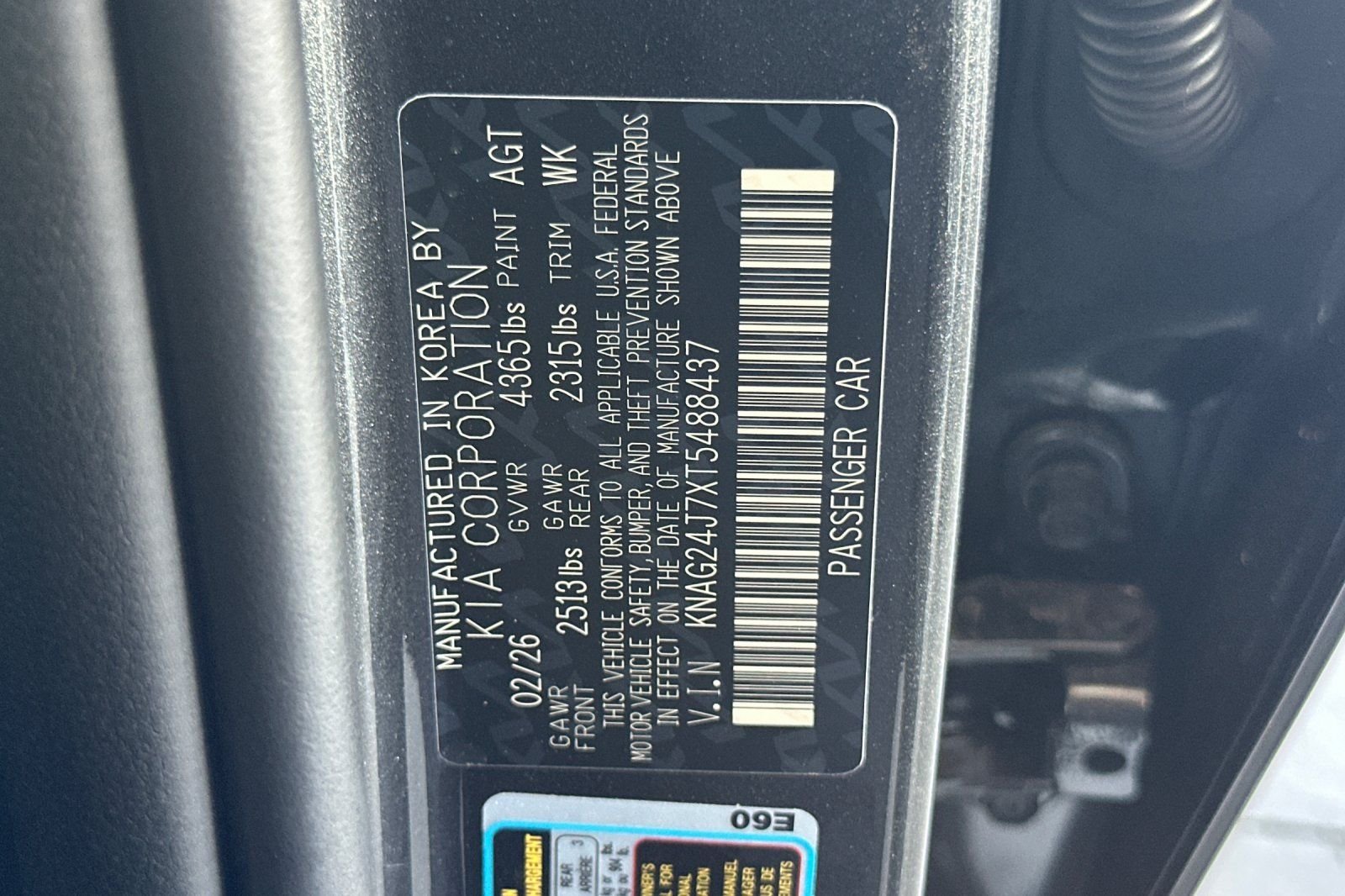 New 2026 Gray Kia LXS image 26