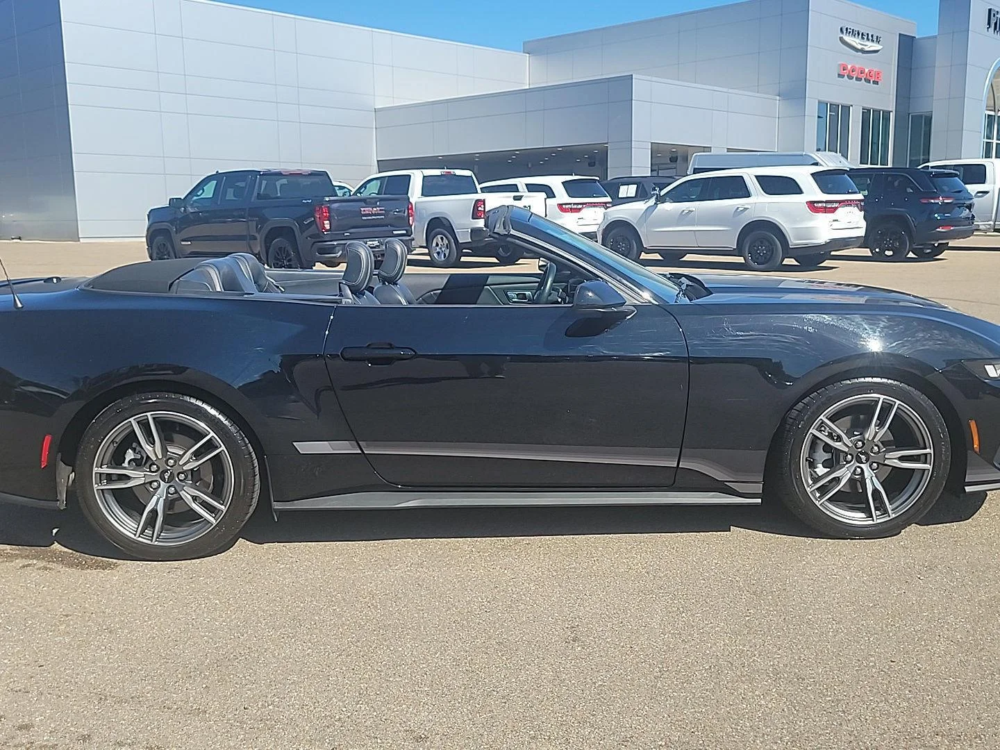 Used 2024 Shadow Black Ford EcoBoost Premium image 18