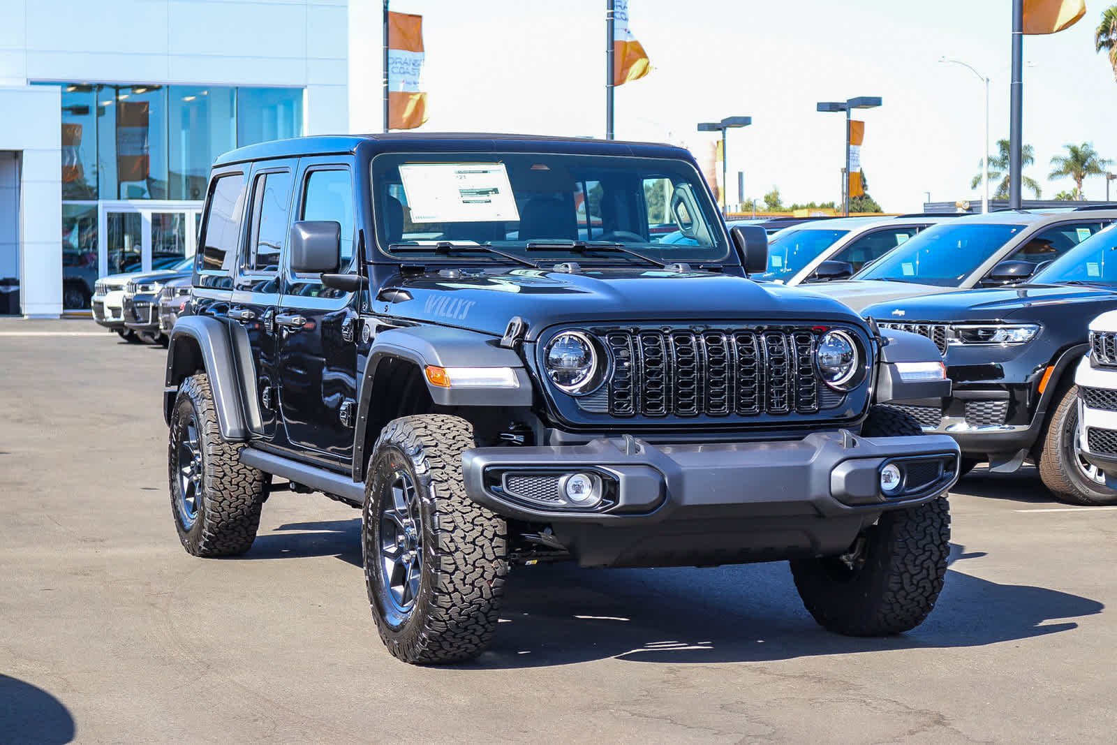 New 2027 Black Clear-Coat Exterior Paint Jeep Willys image 3