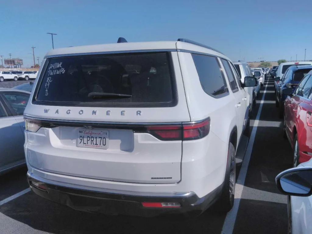 Used 2024 Bright White Clearcoat Jeep Series II image 6