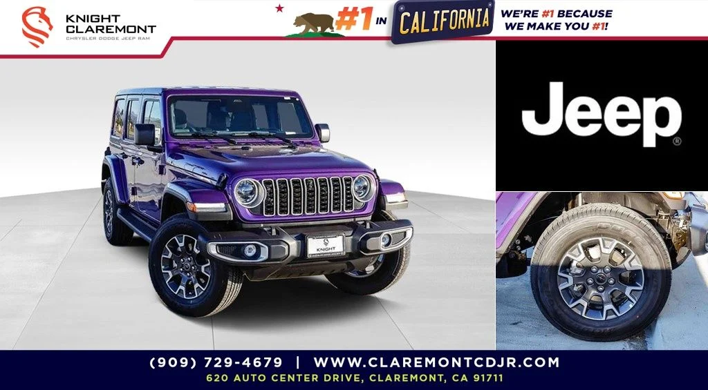 New 2026 Purple Jeep Sahara image 1
