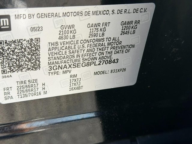 Used 2023 MOSAIC BLACK METALLIC Chevrolet LS image 22