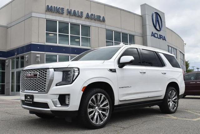 Used 2021 White Frost GMC Denali image 1