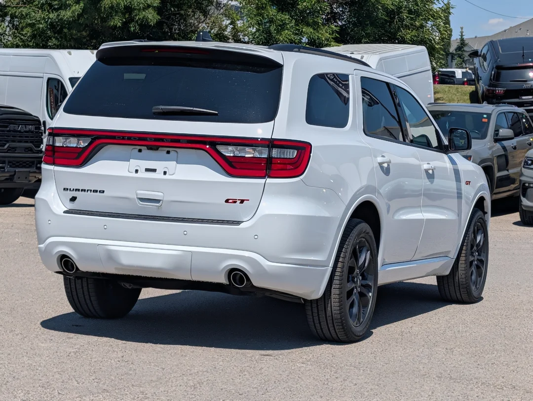 New 2026 White Dodge GT Plus - - AWD - 3.6L Pentastar V6 - 2nd Row Captain Chairs & More! image 8