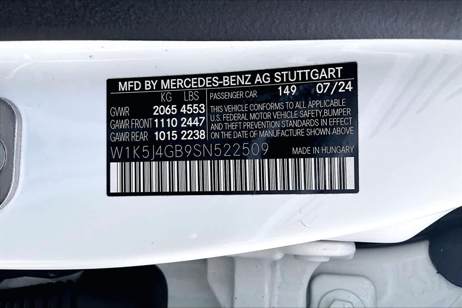 Used 2025 Polar White Mercedes-Benz CLA 250 image 36